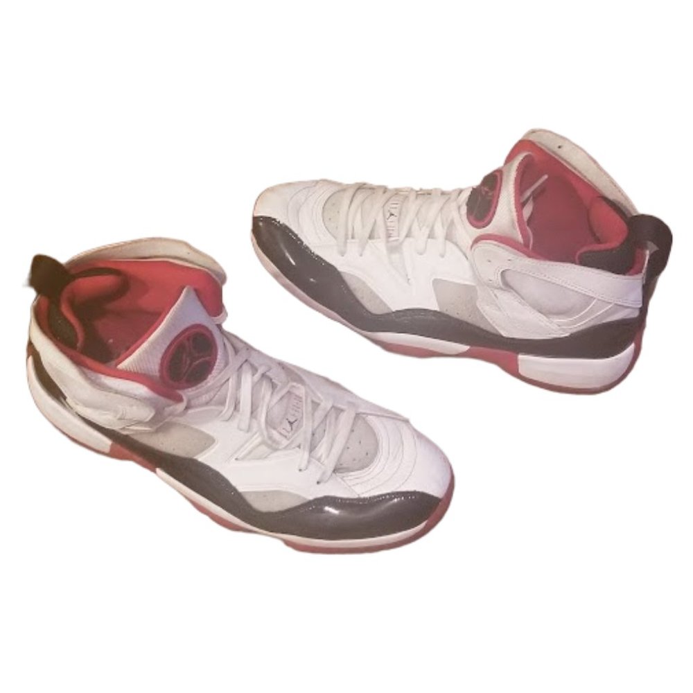 💯NIKE | AIR JORDAN Jumpman Two Trey Bred Concord | White Red Black 💯